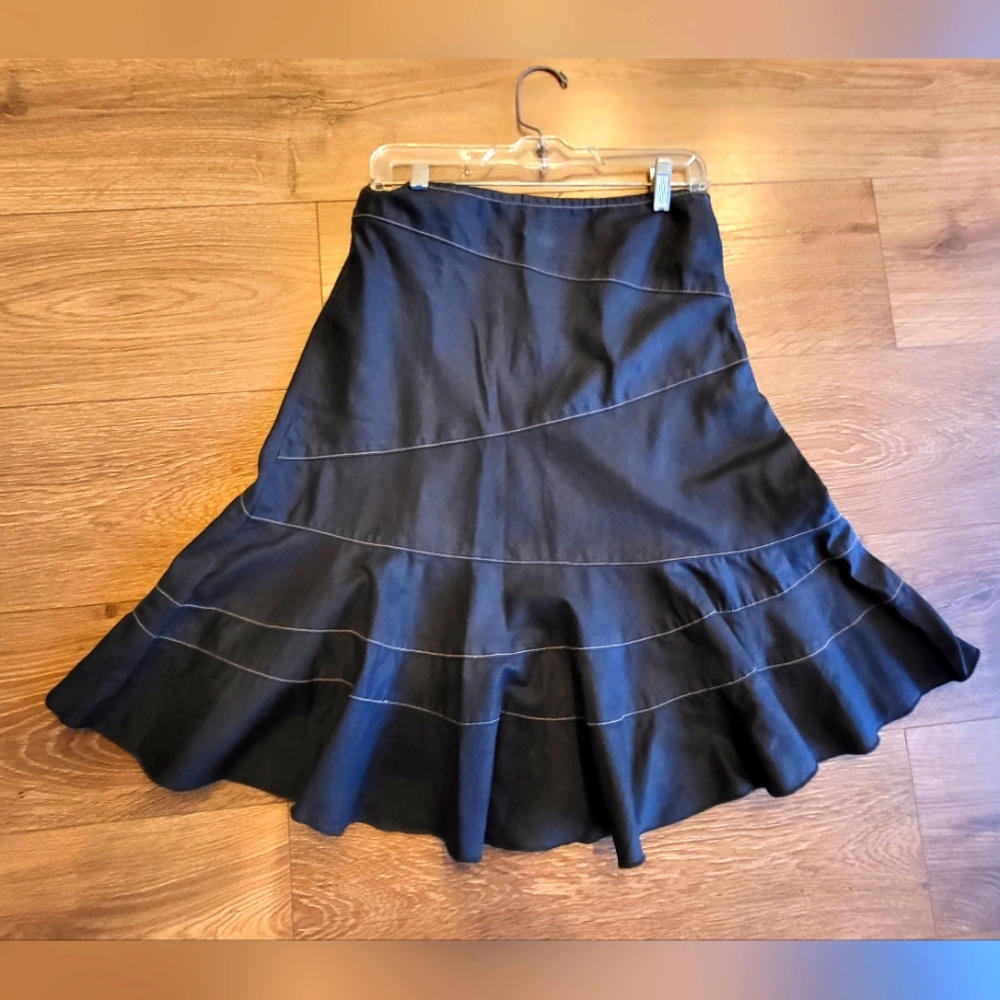 DKNY linen skirt